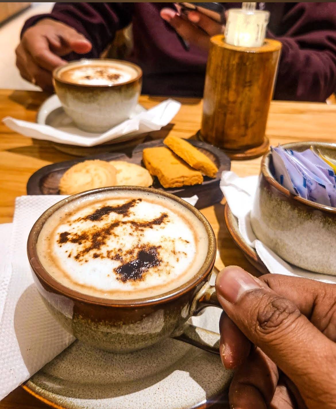 Coffee and Compliemntary Cookies